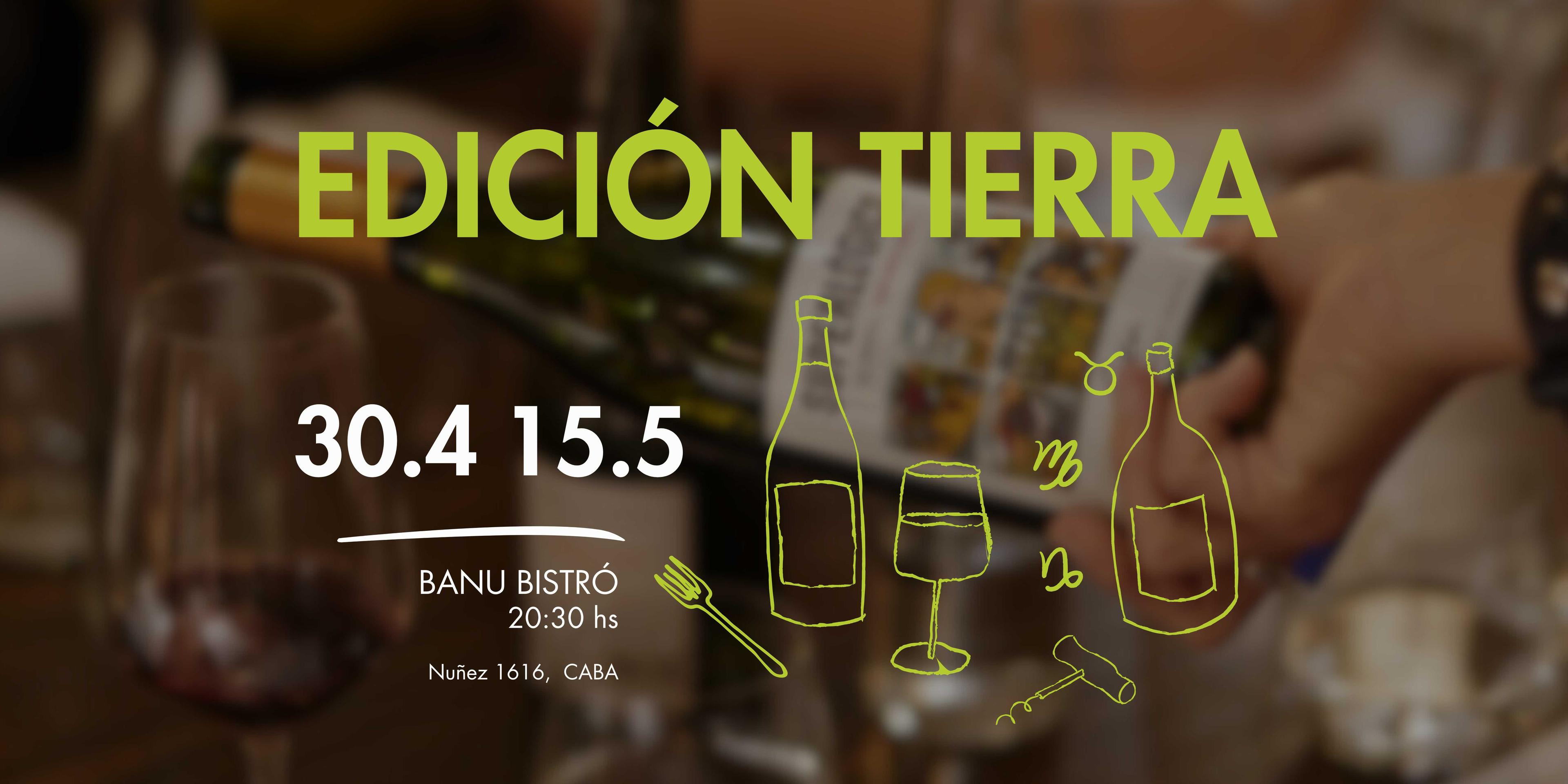 EDICIÓN TIERRA EN BANU BISTRÓ
